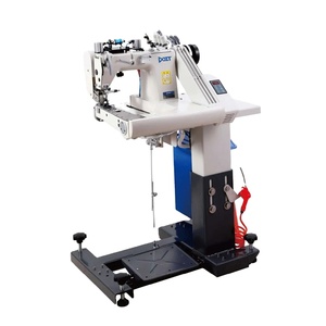 Machine à coudre industrielle informatisée à aiguille simple et à lit plat DT928AT avec entraînement direct et bras déporté - Product Image 1