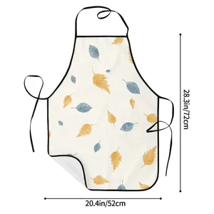 Delantal babero para adultos con imagen personalizada con bolsillos para limpieza de jardinería Barista Barber Work Christmas Holiday Restaurant Use Weddings - Product Image 4