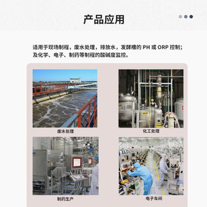 Lantai PH/ORP Controller PHORP-2000 Industrial pH Meter Accuracy 0.01 pH Plastic Material - Product Image 3