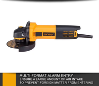 Meuleuse d'angle professionnelle 850W 115mm 11000 tr/min, outils électriques haute puissance pour la découpe et le polissage des métaux