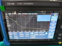 OTDR GPON Ceyear 250 km Série 6428A pour Réseau Trunk 50/48 dB 1310/1550 nm FTTH GPRS, prend en charge les tests de fibre active G654E