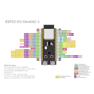 Placa de Desarrollo ESP32-S3 N16R8 <span class=keywords><strong>WiFi</strong></span> Original para <span class=keywords><strong>Linux</strong></span> con Módulo Inteligente de IA - Product Image 2