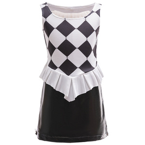 Disfraz de Payaso Rojo para Niñas Pequeñas, Material de Poliéster, Disfraz de Personaje de Película para Carnaval/Mardi Gras - Product Image 4