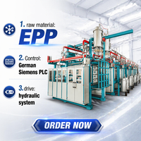 Fabricante de Máquinas EPP en China, Máquina de Moldeo de Formas EPP para Fabricar Cajas de EPP / Parachoques de Espuma EPP