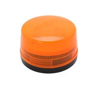 Penjualan terlaris lampu strobo LED DC12 ~ 24V lampu kilat peringatan keselamatan lampu sinyal keamanan merah/Amber // warna biru peringatan Alarm