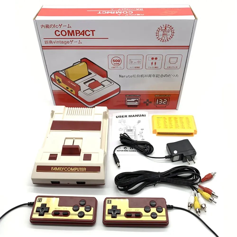 Console del videogioco del fornitore della cina RS-35 giocatore classico bianco rosso del videogioco del gioco della famiglia