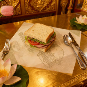 Экологически чистая биоразлагаемая жиронепроницаемая пищевая обертка вощеная бумага для сэндвич рисовый шарик Куриный Рулет гамбургер - Product Image 4