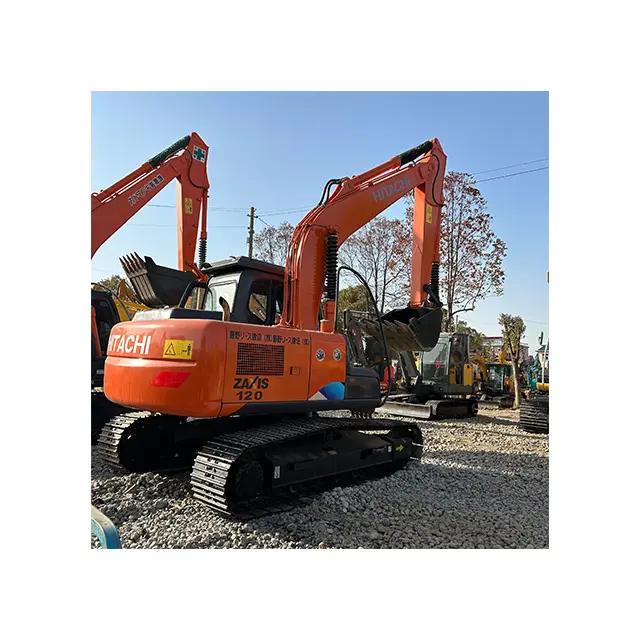Japan imported used Hitachi excavator ZX120 excavator engineering construction machinery Hitachi ZX120 low working hours