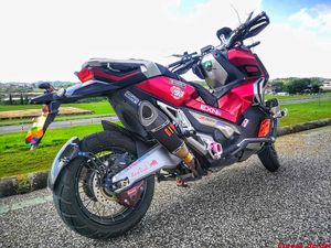 Extensión de Guardabarros Trasero de Fibra de Carbono para HONDA XADV 2017 a 2024 y <span class=keywords><strong>Forza</strong></span> 750 - Product Image 2
