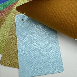 Usine en gros personnalisé brillant sans serpent texture PU faux <span class=keywords><strong>cuir</strong></span> artificiel pour sacs chaussures et autocollants - Product Image 3