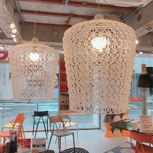 Lampe de sol en verre LED E27 de style Instagram moderne pour salon et hôtels avec lumière d'ambiance minimaliste - Product Image 5