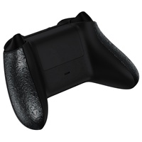 Poignées latérales de remplacement en caoutchouc noir pour manettes Xbox Series X S