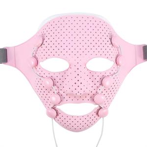 Massaggiatore Viso 3D con Vibrazione Magnetica, Maschera di Bellezza SPA, Maschera Vibrante per Punti di Agopuntura Facciale - Product Image 1