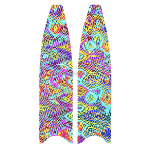 KUBO Palmes de natation en fibre de carbone Freedive Longs ailerons de pêche sous-marine grenouille équipement de poche Freedive flippe - Product Image 6