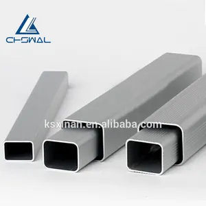 China Manufacturer 10mm 25mm Aluminum Square Tube Alloy Aluminum Tube