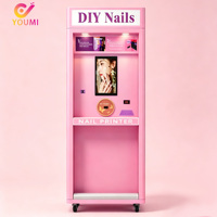 Distributeur automatique de vernis à ongles 24h/24 et 7j/7 sans surveillance avec prise en charge API et SDK pour centres commerciaux, cafés et salons de beauté