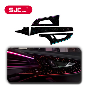 SJC 64 couleurs, éclairage ambiant dynamique pour l'intérieur de la voiture, pour <span class=keywords><strong>Audi</strong></span> Q7 2016-2025, commande par application, kit d'éclairage ambiant automatique pour la décoration et la mise à niveau - Product Image 1
