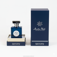 Boîte cadeau en carton magnétique avec doublure en EVA noir mat écologique, emballage personnalisé pour cosmétiques et parfums avec insert