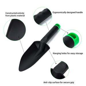 Strumento a mano resistente per <span class=keywords><strong>terriccio</strong></span> leggero fiore vegetale trapianto di plastica pala da giardino - Product Image 3