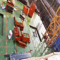 Panneau de coffrage en acier léger préfabriqué pour dalles de béton, panneau en contreplaqué pour tables de coulage de dalles en béton