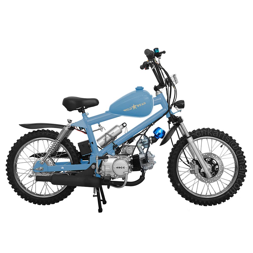 BMXガス電動自転車オフロードモトクロスバイク、50cc 110cc 125ccエンジンと3L燃料タンク (大人用)