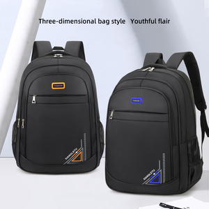 Fashion Waterproof Student <b>Backpack</b> <b>Black</b> Large Volume Computer <b>Backpack</b> Sports - Product Image 3