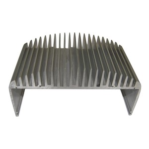 200mm tùy chỉnh làm mát tản nhiệt 300mm 100W dẫn tản nhiệt nhôm hồ sơ - Product Image 6