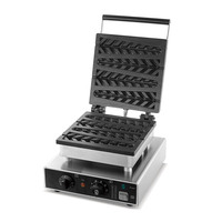 Snack Machine Commercial Antiadhésif Gaufrier Panini Mickey Mouse En Forme De Dessin Animé Mini Gaufrier