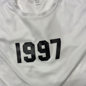 230 GSM Thể Thao Giản Dị Hai Mảnh Mùa Hè Thiết Lập Ngắn Tay Áo Dệt Kim Polyester In T-Shirt Thiết Lập Nổi Mô Hình Quần Short Thoáng Khí - Product Image 3