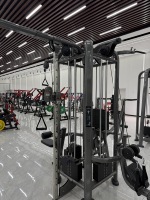 Máquina de Gimnasio Multifuncional Comercial de 8 Estaciones, de Alta Resistencia, con Tubo de Acero de 3 mm, Cable Crossover, para Club de Fitness u Hotel, con Certificación CE ISO, de Fábrica OEM