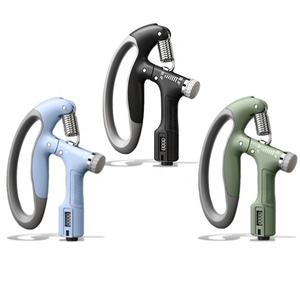 Регулируемая цифровая рукоятка для рук, для реабилитации пальцев, тренировочный электронный захват для подсчета - Product Image 3