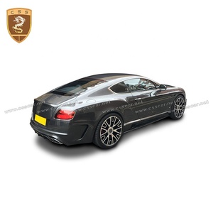 Jupes latérales en fibre de carbone de style MSY, kit carrosserie pour pare-chocs avant de Bentley Continental <span class=keywords><strong>GT</strong></span> 2012-2015, pièces automobiles - Product Image 3