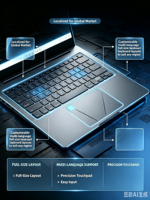 Nuovo Laptop Aziendale CHUWI 15.6" con Windows 11, Intel I5 o AMD Ryzen, 8GB/16GB RAM, 256GB/512GB SSD