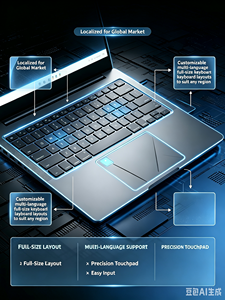 Nouvel ordinateur portable professionnel CHUWI en gros d'usine, 15,6 pouces, Windows 11, <span class=keywords><strong>Intel</strong></span> <span class=keywords><strong>I5</strong></span>, AMD Ryzen, 8 Go/16 Go de RAM, 256 Go/512 Go de SSD - Product Image 2