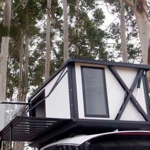 Tente <span class=keywords><strong>de</strong></span> <span class=keywords><strong>toit</strong></span> rigide en aluminium camouflage pour 3-4 personnes, triple couche, ouverture automatique rapide, pour randonnée et camping en plein air - Product Image 3