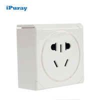 Mini prise de voyage USB avec minuterie et veilleuse