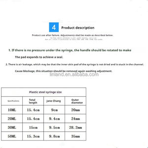 กระบอกฉีดยาพลาสติกใส Tpx ขนาด 20 มล. สำหรับฉีดวัคซีนสัตว์และน้ำหอม - Product Image 6