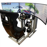 Châssis personnalisé en métal aluminium, siège complet, simulateur de course automobile, profil en aluminium 8080, siège complet
