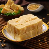 Qingzhen 400g Salted Frozen Tofu Factory Wholesale Freeze Soya Bean Curd Products Instant Frozen Soybean Curd