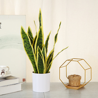 Offre Spéciale D'intérieur En Pot Vraie Touche Serpent Plante Artificielle Belle-Mère Langue Succulente Sansevieria Trifasciata