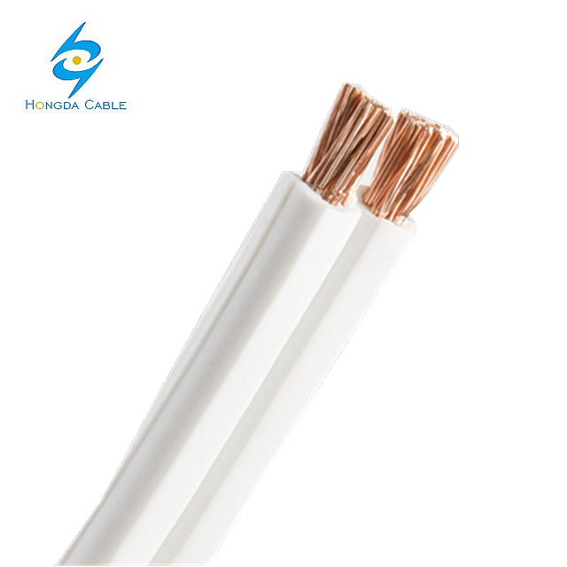 2*18AWG 2*16AWG Stranded Flat Cord SPT Electrical Wire with PVC Insulation 150m Spool for Power & Auto Applications