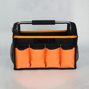 Bolsa de herramientas portátil de alta resistencia 1680D con mango de barra de acero, gran apertura para reparación de automóviles y electricista, compatible con OEM y ODM - Product Image 2