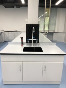 Phòng Thí Nghiệm Di Động Tích Hợp Ghế Phòng Thí Nghiệm Di Động Bàn Làm Việc Với Bồn Rửa Pp Bàn Phòng Thí Nghiệm Đồ Nội Thất Phòng Thí Nghiệm - Product Image 3