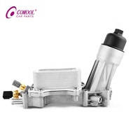 COMOOL - Conjunto de Carcasa de Filtro de Aceite de Motor de Aluminio Mejorado 68105583AF para Jeep Grand Cherokee Wrangler Dodge Chrysler 3.6L