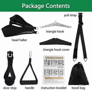 Appareil de traction cervicale à domicile, portable, à accrocher à la porte, hamac pour étirements du cou, pour la physiothérapie du cou, soulagement de la douleur - Product Image 6