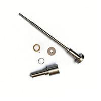 Kit de Reparación de Inyectores 0445120384 con Boquilla DLLA143P2468 y Conjunto de Válvulas F00RJ01714, Repuestos para Camiones
