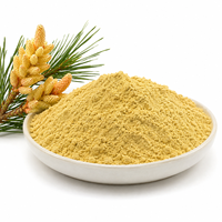Poudre de pollen de pin jaune de haute qualité, cellule murale brisée, qualité alimentaire, marque privée, vente en gros, en vrac, directement de l'usine, approvisionnement mondial