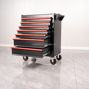 Kits d'outils OEM pour réparation automobile, garage, atelier professionnel, armoire à tiroirs, mousse EVA, garage, 245 pièces, ensembles d'outils, chariot à 7 tiroirs - Product Image 4