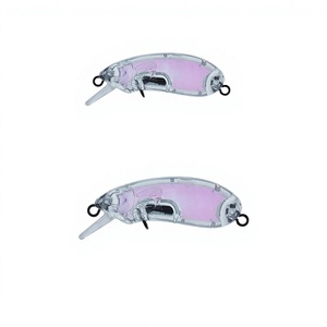 CC35 <span class=keywords><strong>CC40</strong></span> En gros Corps de leurre de pêche crankbait vierge, finition laser, modèle Little Monster Little Fatty, pour appâts durs - Product Image 2