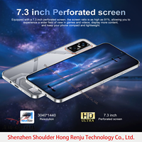 GT30 16GB+1TB Android 15 7.3 Pouces 2026 NOUVEAU Téléphone Global 5G Cellulaire Navigation GPS Double Carte SIM Prix Réduit